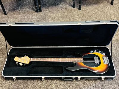 Ernie Ball Music Man StingRay 4-string Electric Bass Guitar - Vintage Sunburst