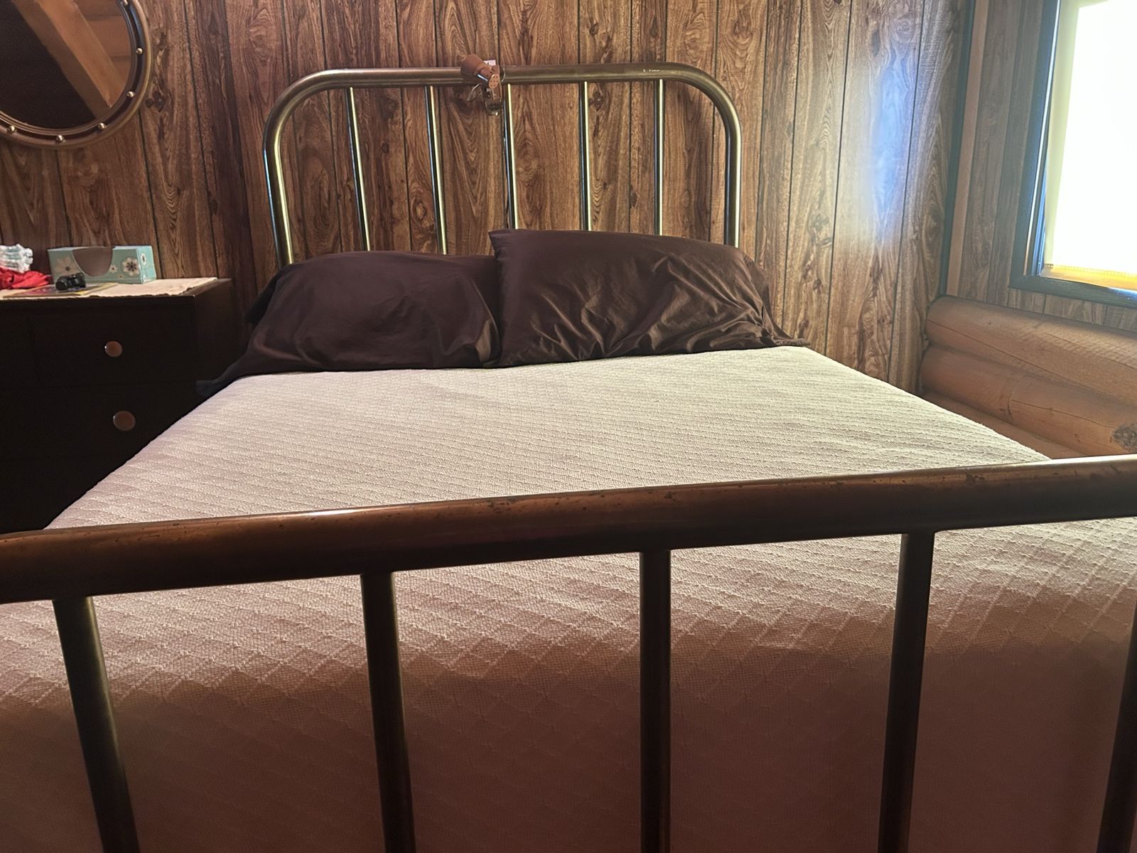 Antique Brass Bed