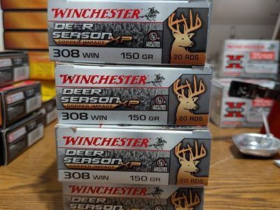 308 Winchester copper impact 150 gr