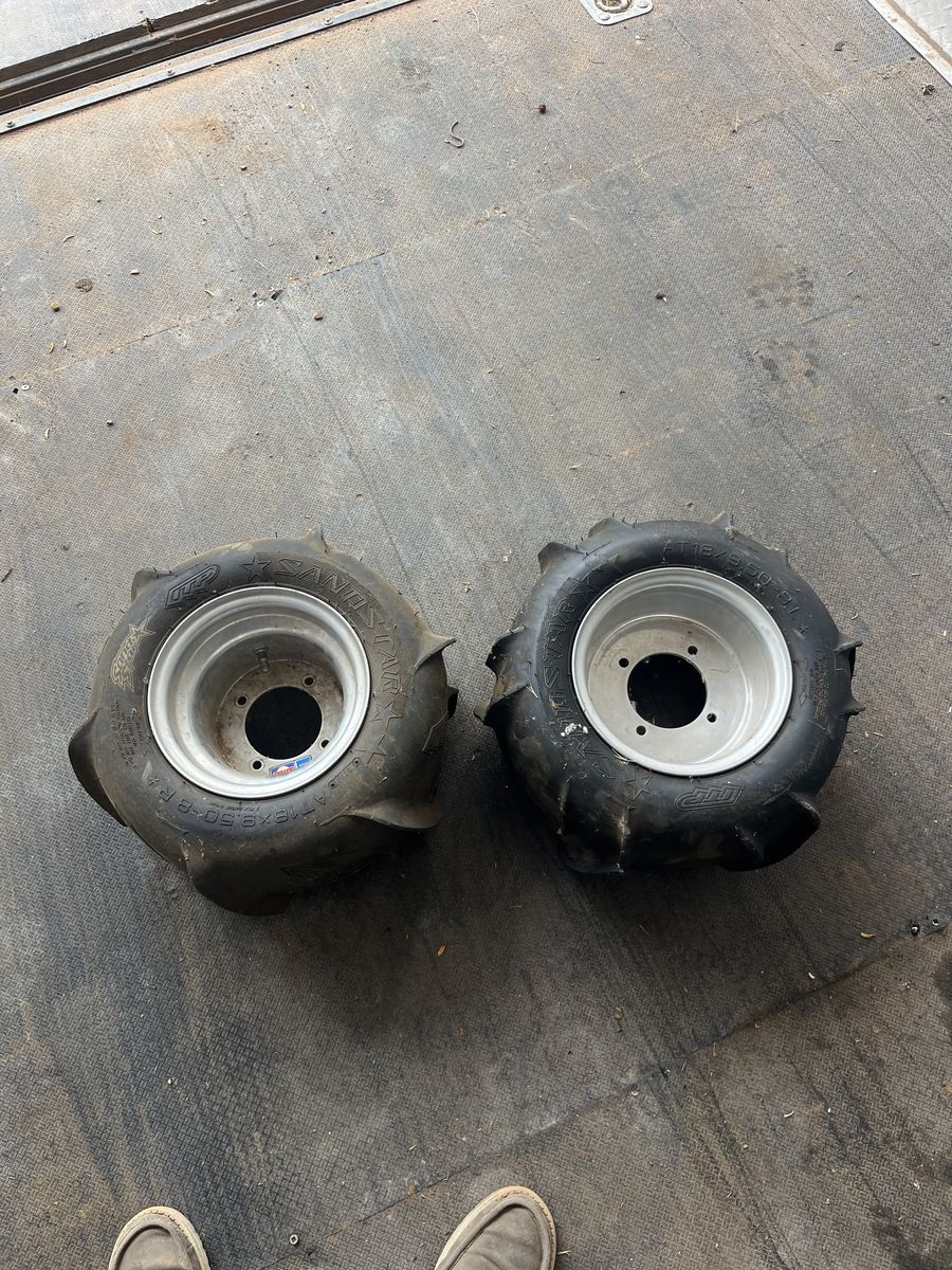 sand Paddle Tires And Wheels Off Raptor 250