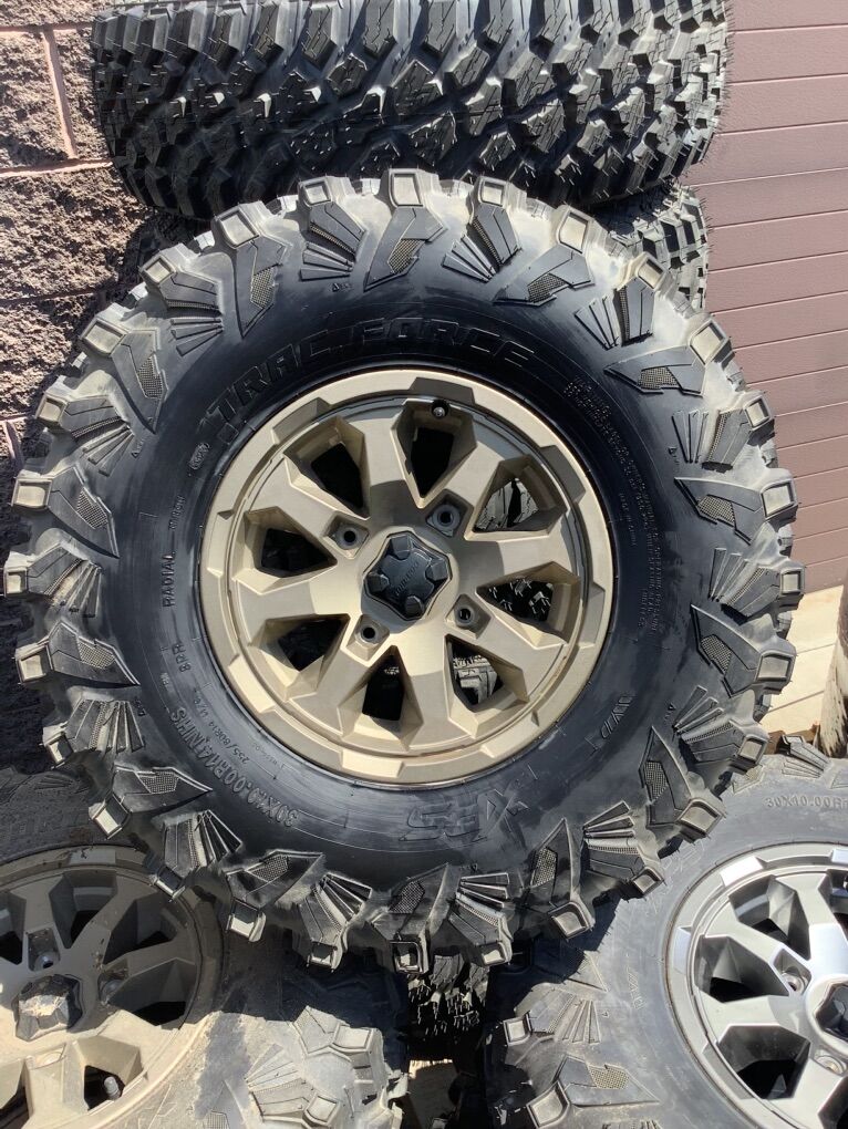 Can Am Defender Take Off Wheels And Tires