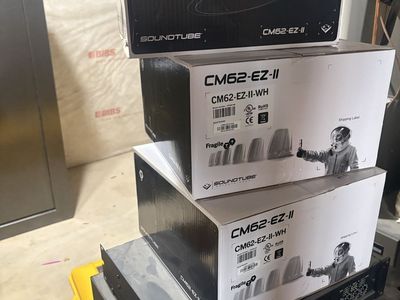 6 - Soundtube CM62-EZ-II-WH 6.5" 70V/100V In-Ceiling Speaker - New (White)