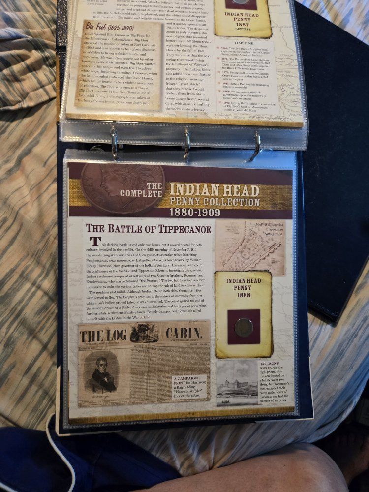 1880-1909 Indian Pennys