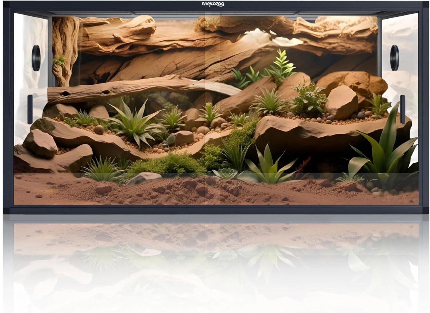 120-Gallon Bearded Dragon Tank Phailozoo