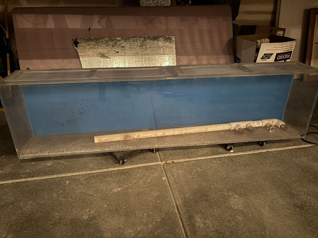 8' 150 Gal Acrylic Tank