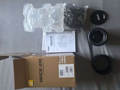 AF-S NIKKOR 85mm 1:1.8 G lens FOR NIKON DSLR