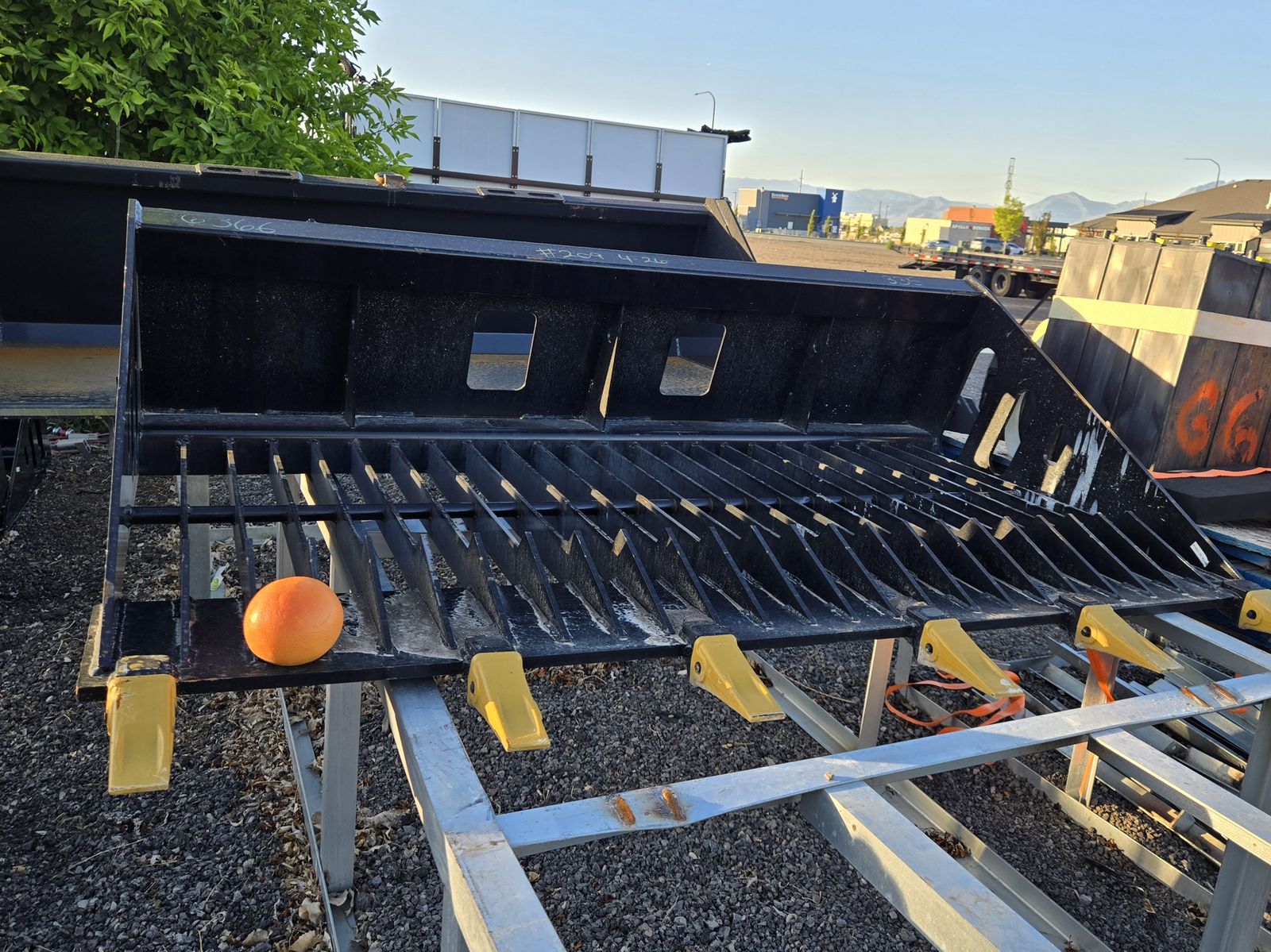 NEW Wolverine 67, 72, 78 and 84" Heavy Duty Rock Bucket (Skid Steer)