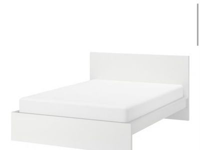 White Bed Frame Full Size / Swedish store