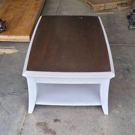 Solid Wood Coffee Table 51 x 32 inches 19 in tall