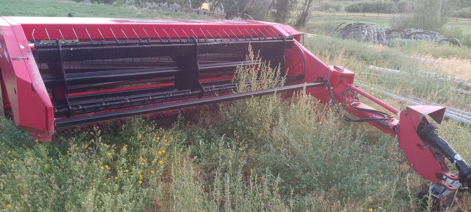 9 Foot Side Delivery Swather