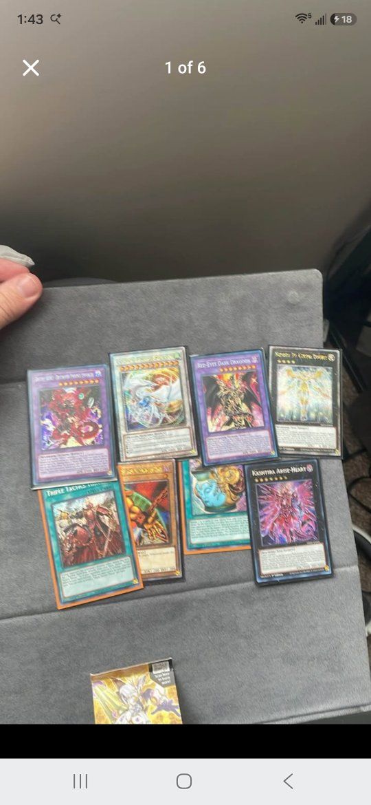 Yugioh! Card lot with Case!