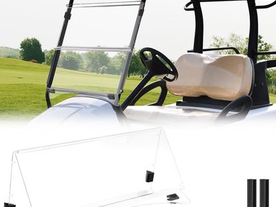 2004-Up Club Car Precedent Clear Golf Cart Windshield
