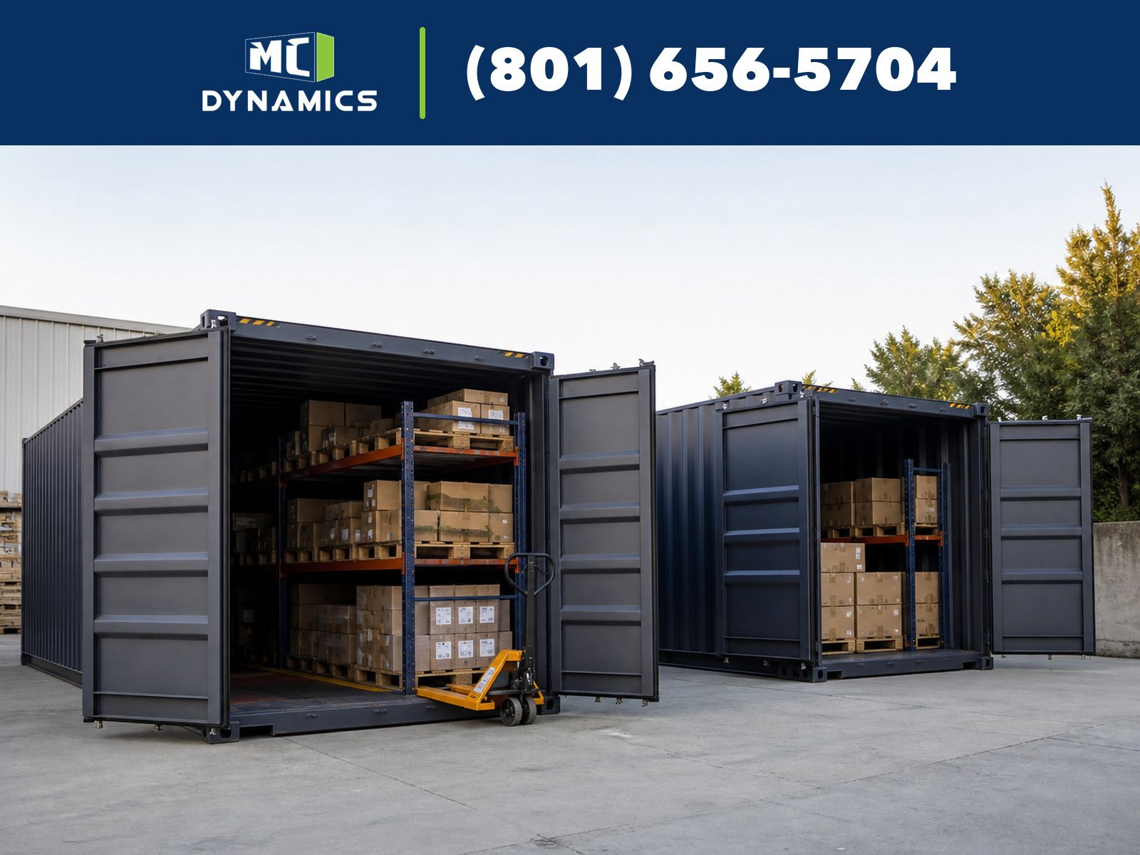 40 Foot High Cube One Trip Containers Ready for Delivery