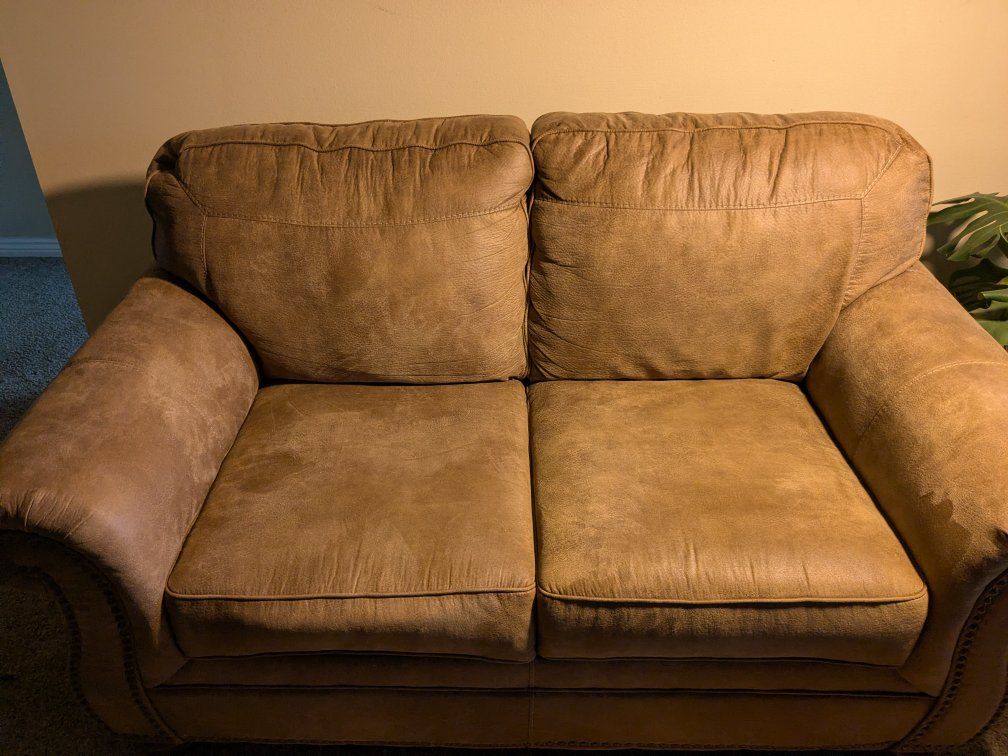 Leather couch