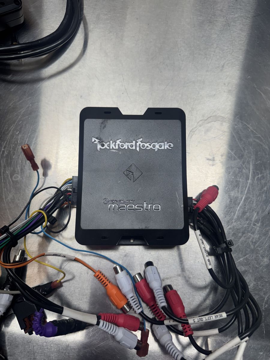 Rockford Fosgate DSR1 DSP digital signal processor