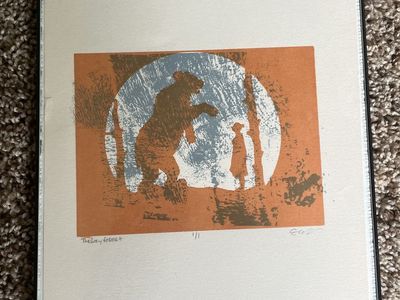 Original Framed Monoprint