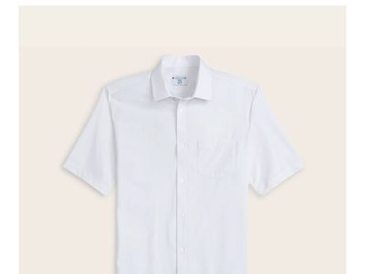 &Collar White Short Sleeve Dress Shirt Bundle Slim Fit Size XLT (3 Pack) and collar NEW Missionary