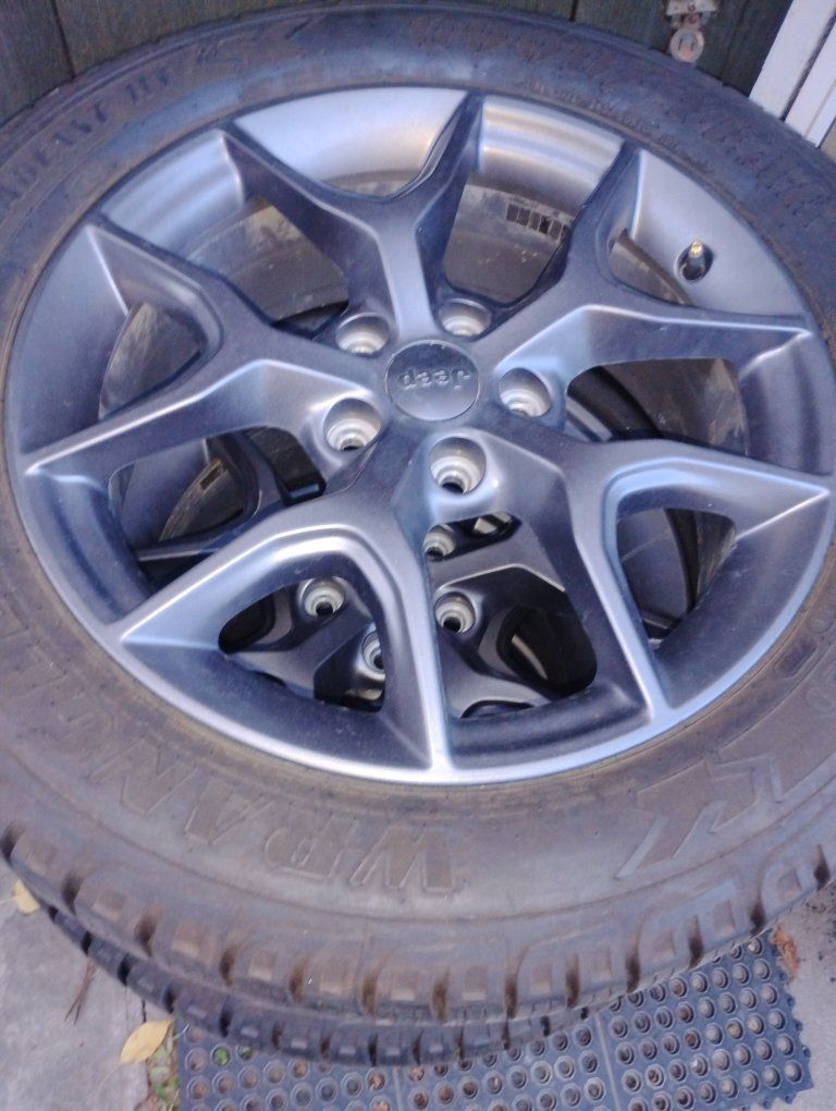 Goodyear Steadfast HT 265/50R20 Tires with Rims