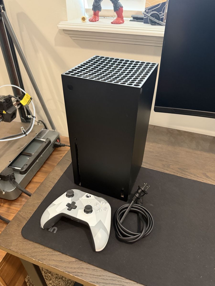 Microsoft Xbox Series X Console with Camo Wireless Controller and Power Cord