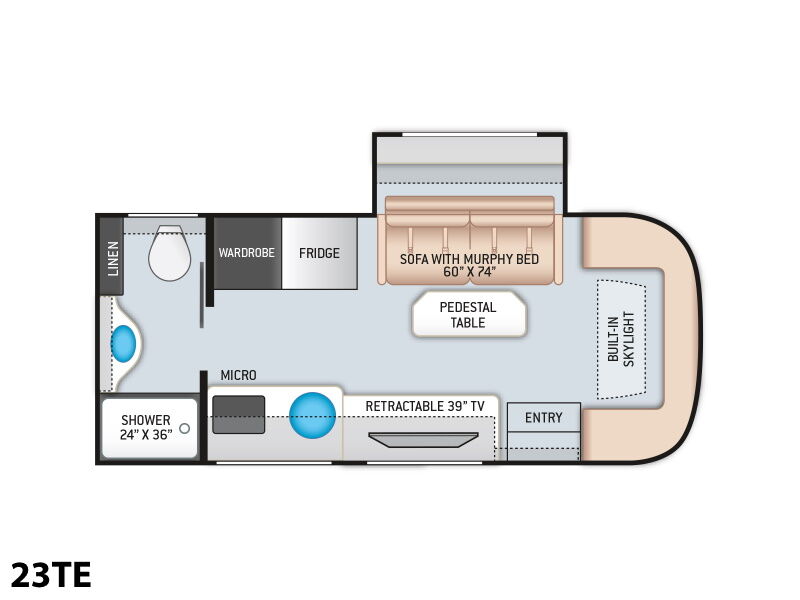 2022 Thor Motor Coach Gemini AWD RUV 23TE