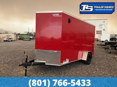 6x12 Look ST DLX Enclosed Cargo Trailer - 6'6" Interior - 3.5K GVWR -