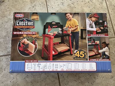 NEW: Little Tikes Creative Construction Workbench