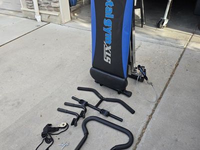 Total Gym XLS Home Exercise Machine with Attachments
