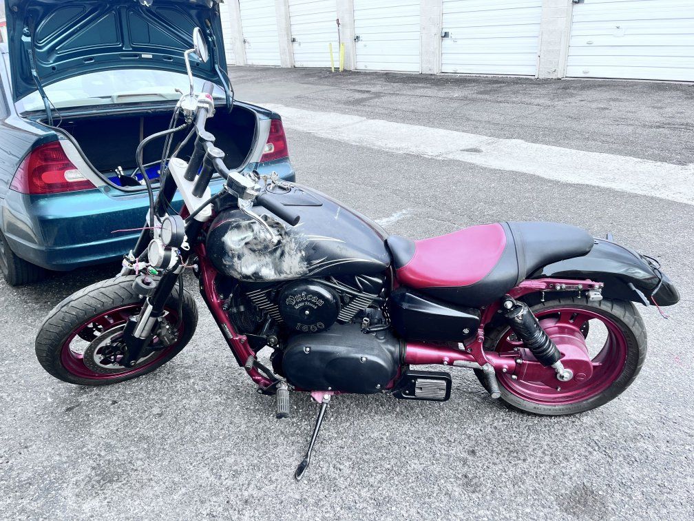 2007 Kawasaki Vulcan Mean Streak Special Edition(needs some work) runs and drives