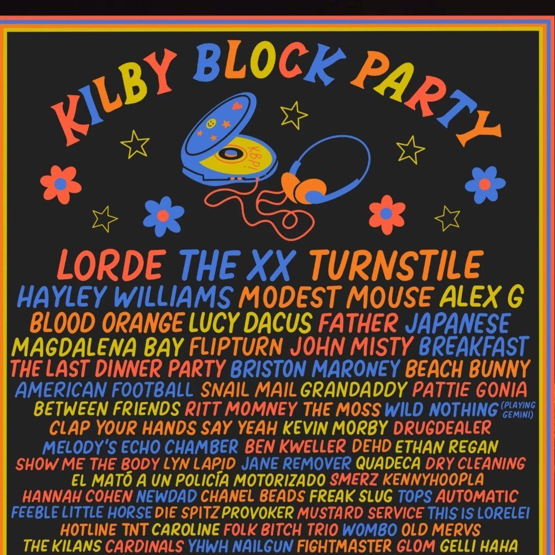 Kilby Block Party Saturday