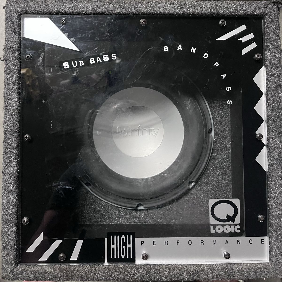 Infinity Kappa Perfect 10.1 Sub High Performance in ported box
