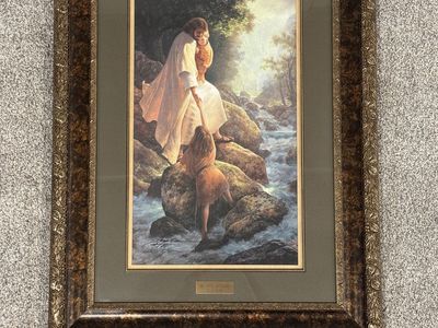 Greg Olsen "Be Not Afraid" Framed Fine Art Print - Jesus Christ Wall Art