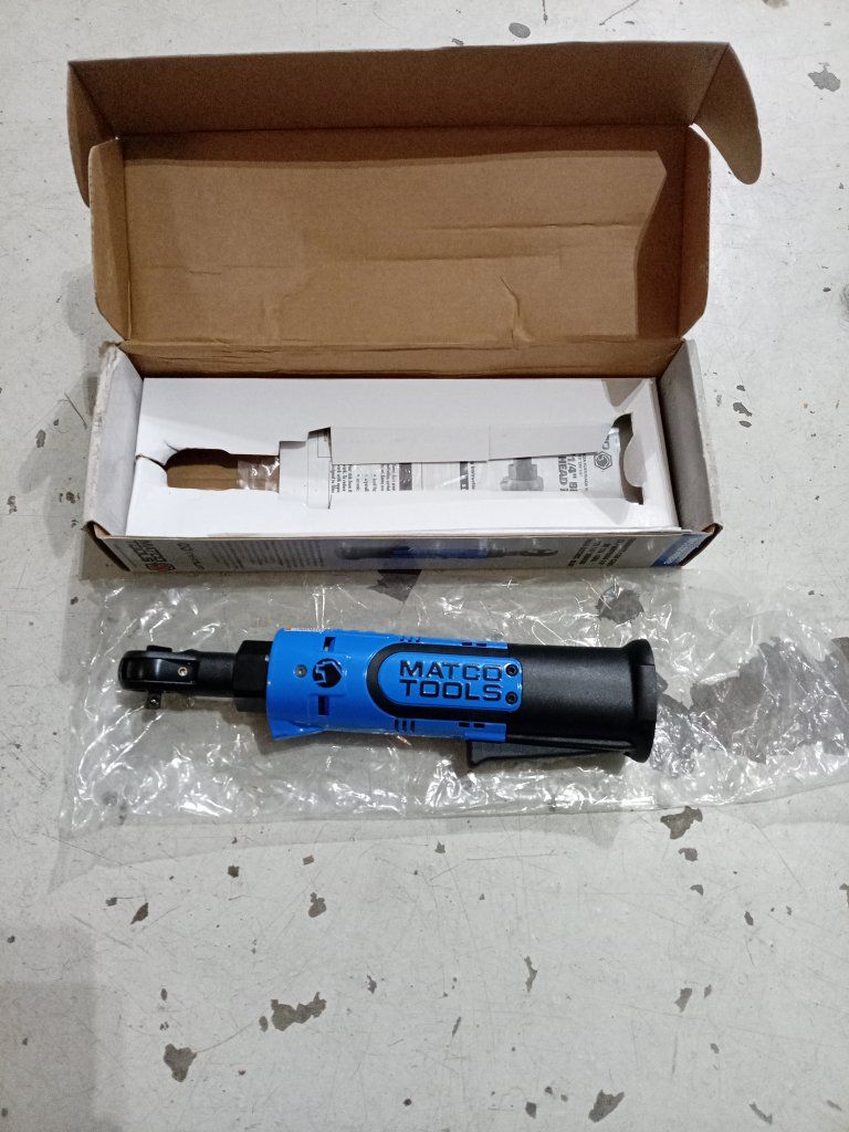 Matco Tools 12v 1/4" Bridged head ratchet model number MCL1214RBHB . battery powered - New in Box
