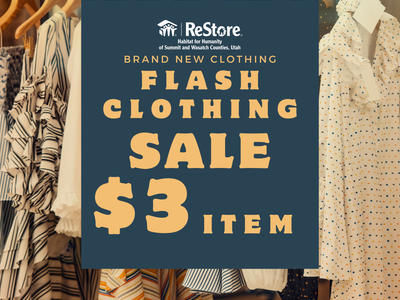 BRAND NEW clothing $3 per item