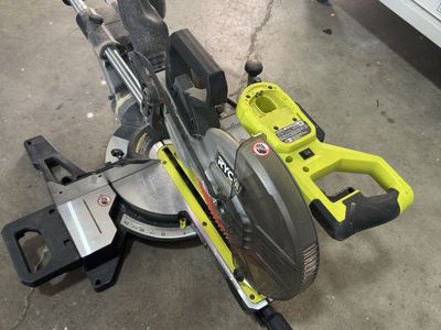 18v Ryobi 10” miter saw