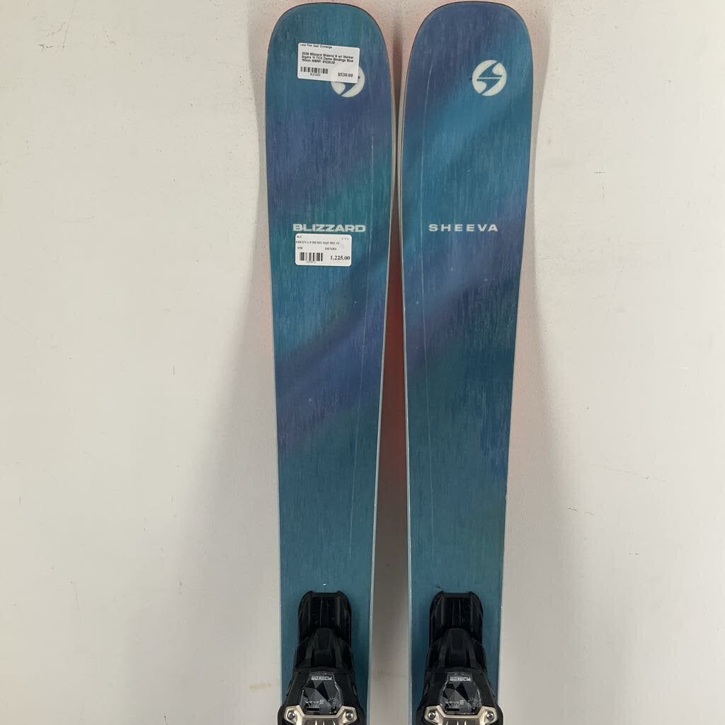 2026 Blizzard Sheeva 9 w/ Marker Squire 11 TCX Demo Bindings