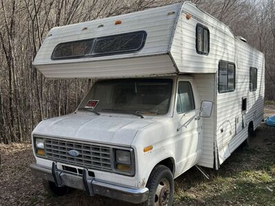 1984 Ford RV Motorhome Econoline 450 Engine Starts