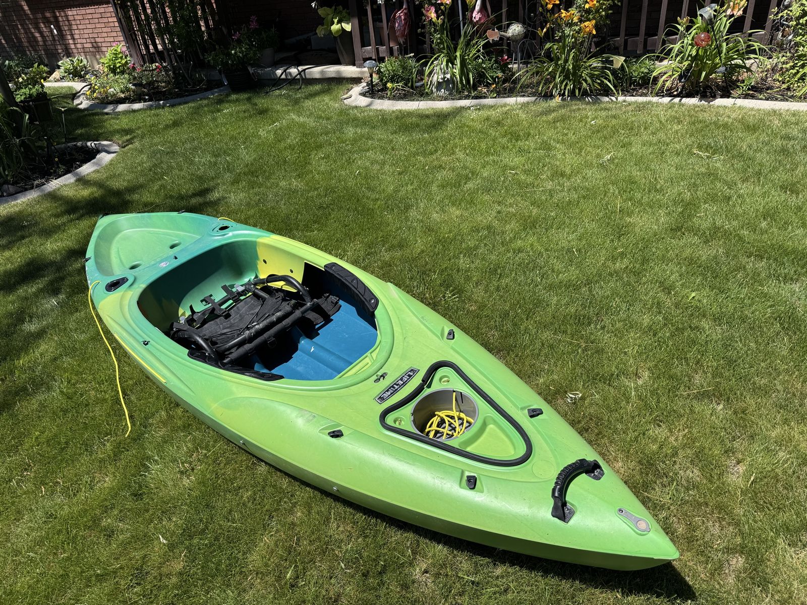 Sit-on-Top Kayak - Lime Green