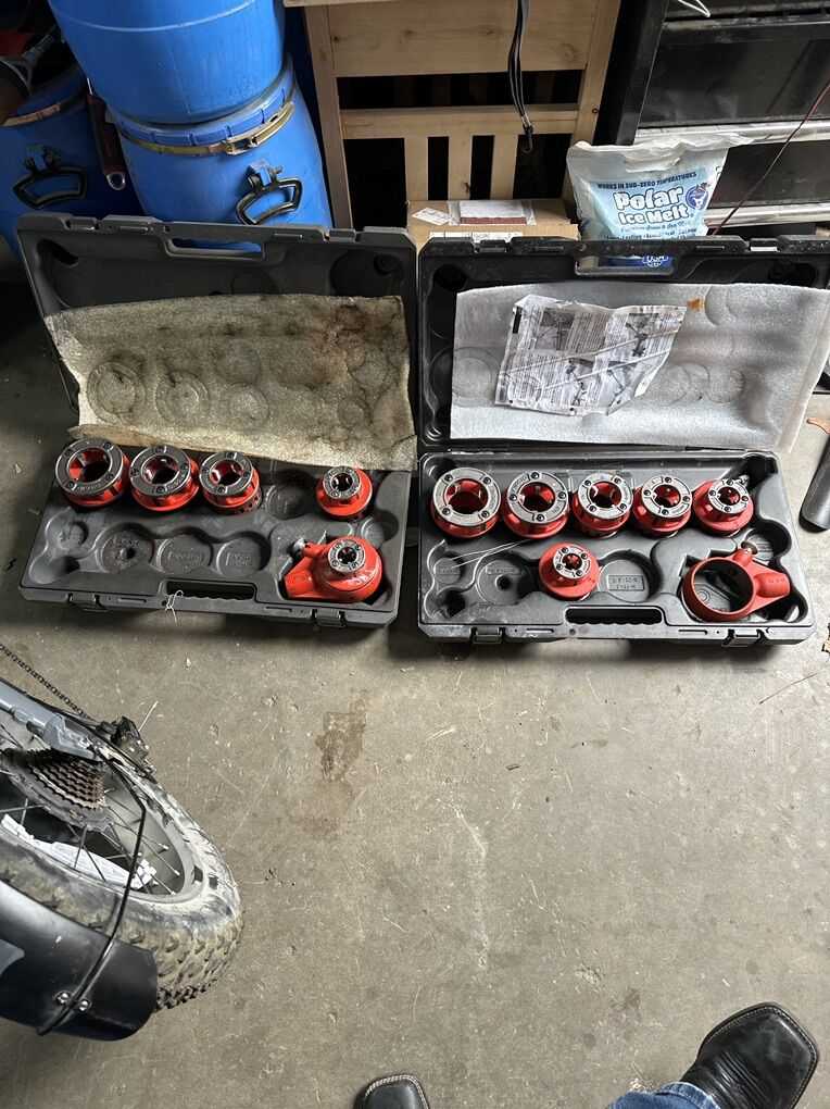 Ridged Pipe Threaders