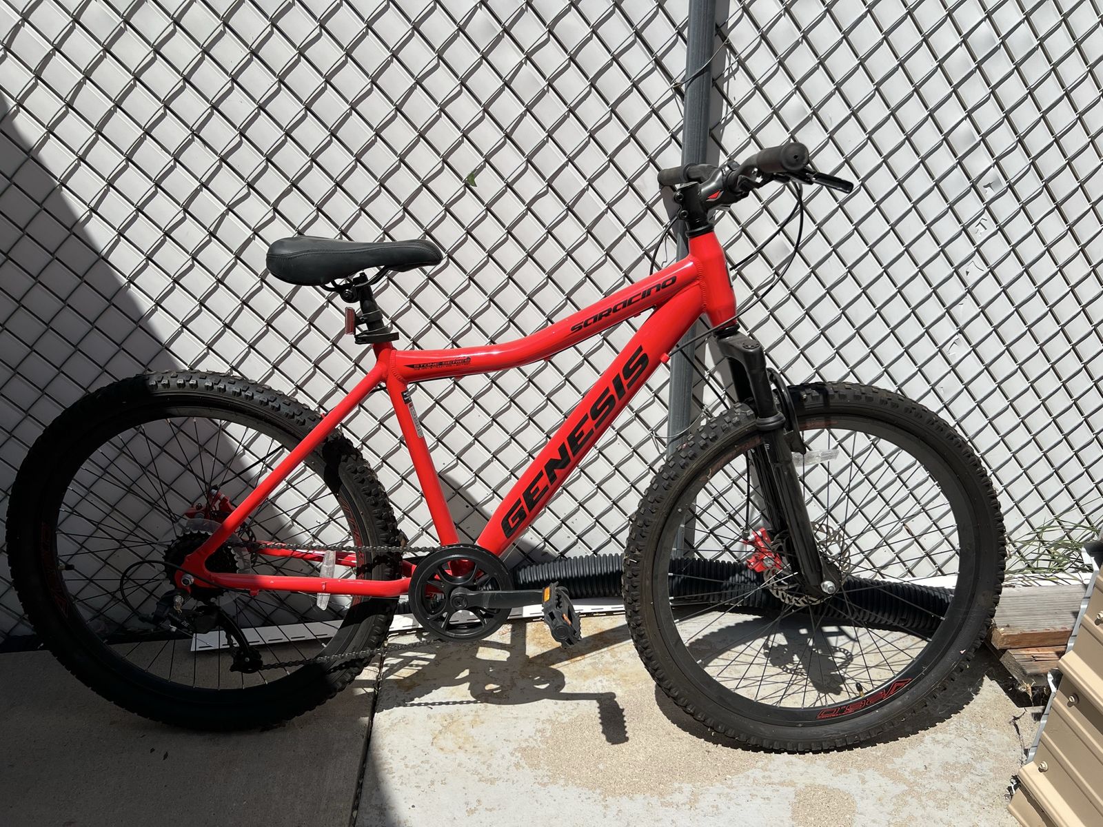 Genesis Saracino 24-inch Red Mountain Bike, NEW