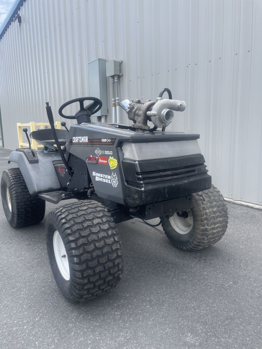 Turbo race mower