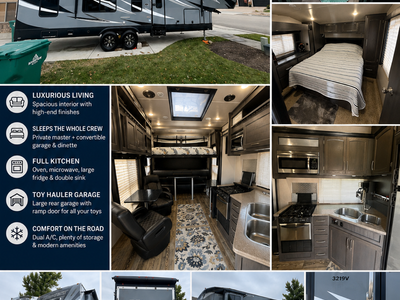 2019 Genesis Supreme Vortex 3219V Toy Hauler