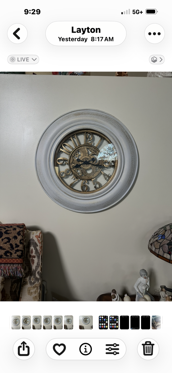 White Wall Clock
