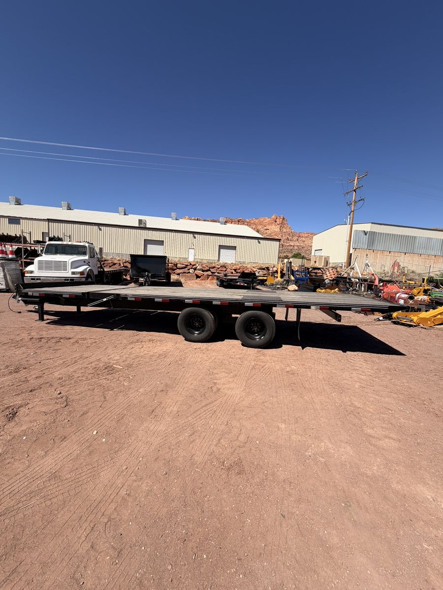 Delta Tilt Deck Equipment Trailer