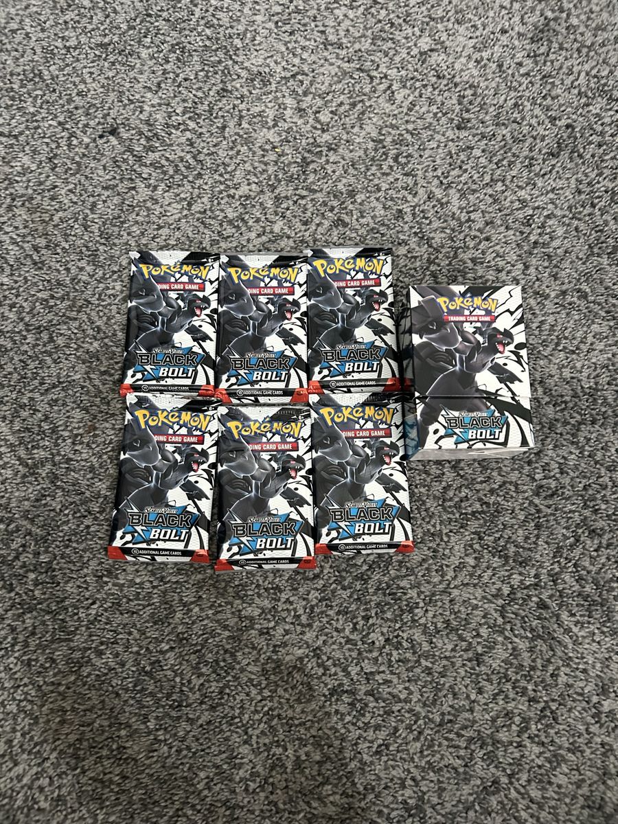 Black Bolt Booster Bundle (6 Pack).