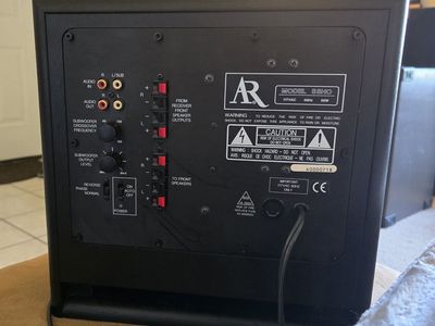 Acoustic Research AR S8HO Powered Subwoofer