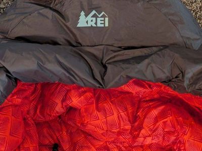 REI Co-op Expedition -20F Down Sleeping Bag Regular NEW