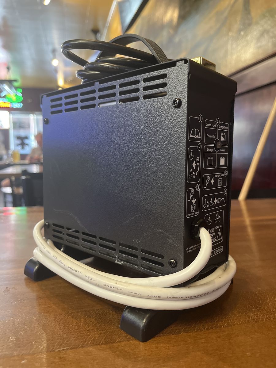 charger for wheelchairs