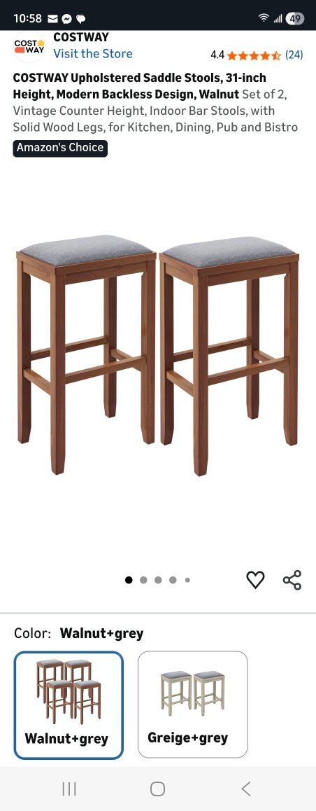 Brand new in box stools 2