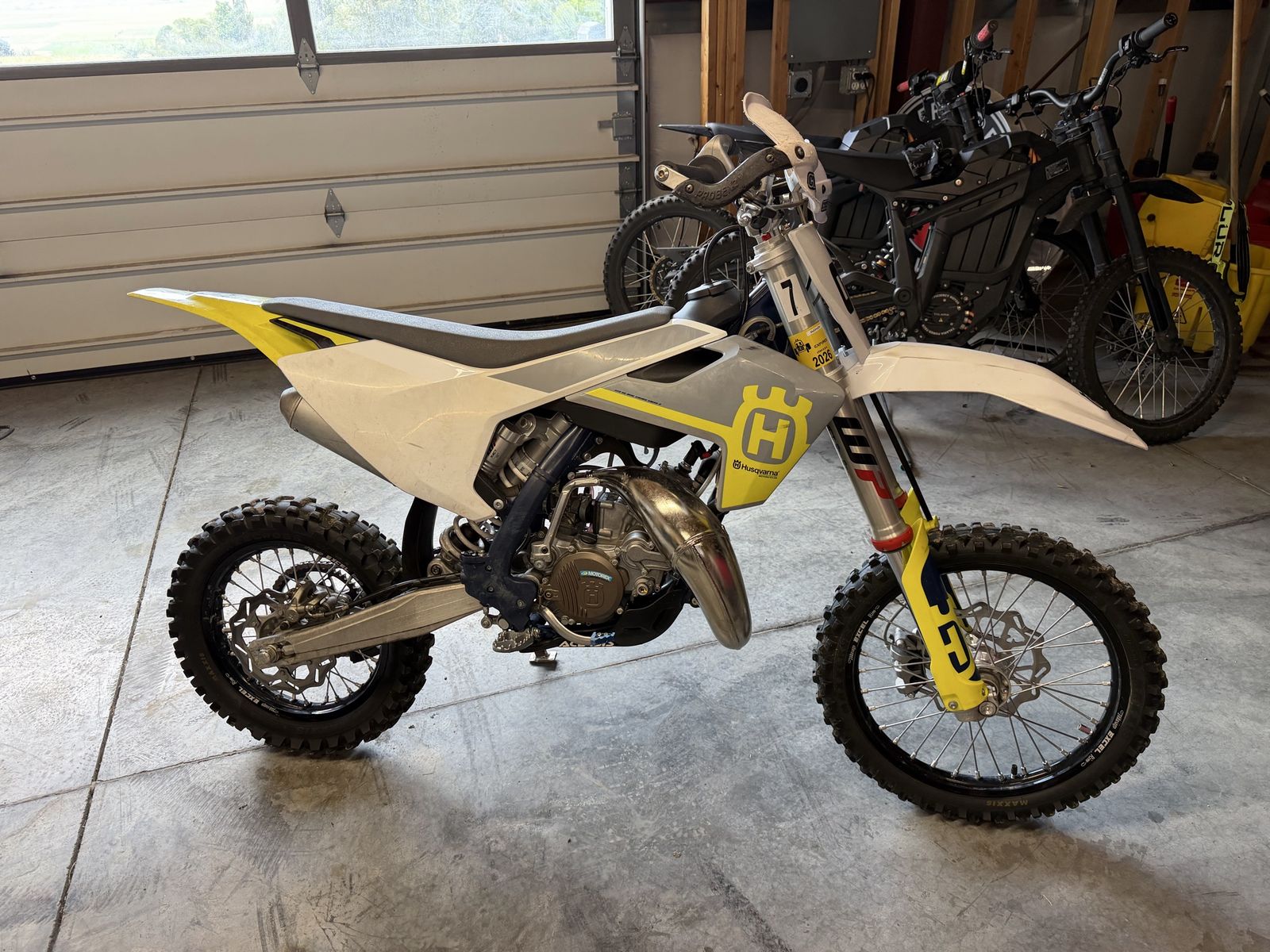 2024 Husqvarna TC 85 Dirt Bike - 2-Stroke Engine,