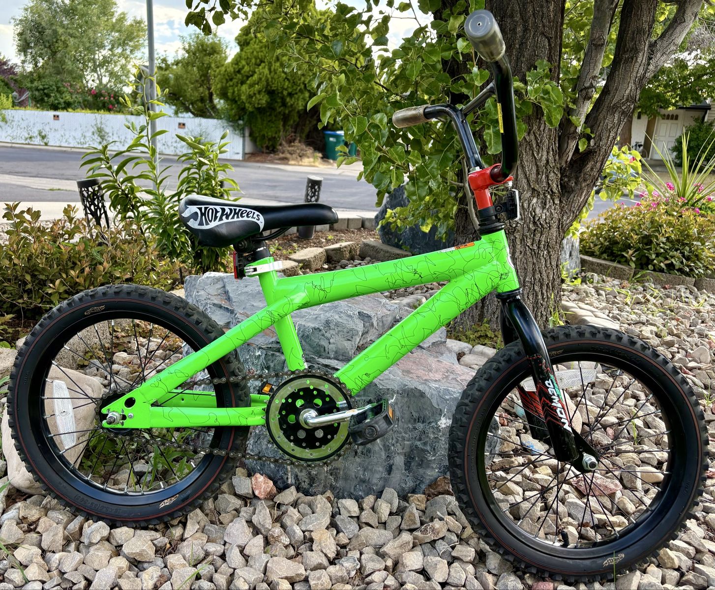 16” Hot Wheels bike ready to ride